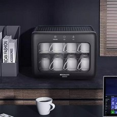 Demax 컵소독기 자외선 UV 살균 열풍건조, 단일사이즈, 블랙 28L UV + 열풍건조