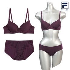 휠라 브라 드로즈 언더웨어 세트 FI4BAA6076F_SETDR_PUE