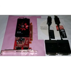 그래픽카드 AMD FirePro W2100 2GB GDDR32 디스플레이포트 로우 프로파일 PCI-Express 비디오 카드 356682