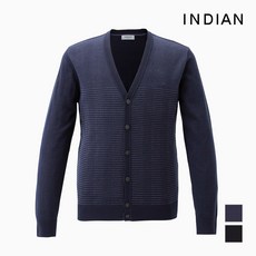 남자라운드넥가디건