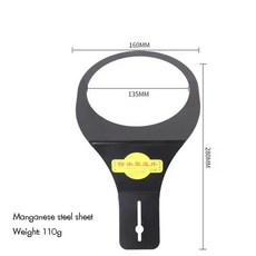 습식 드릴링 더스트 커버벽 집진기망간강 시트2 미터 수도관2080mm, 1개