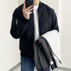 데일트 남자 봄 블루종 MA-1 항공점퍼