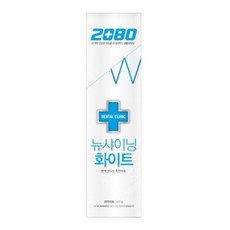 2080 덴탈크리닉 뉴샤이닝 화이트 치약, 140g, 10개