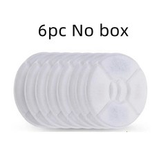 고양이 반려견 분수 물 디스펜서 교체용 활성탄 컨튼 필터, 1개, 1.6pc no box