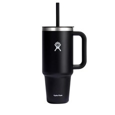 하이드로 플라스크 올 어라운드 트래블 텀블러 40oz 아가베 보타니컬 블리스 Hydro Flask 11st_amz 100662 7934893382, 40 Oz, Black, 1개