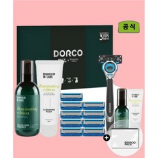 [국내배송] DORCO 도루코 3D모션 면도기 일루미네이팅 에디션 선물세트