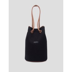 KUHO Canvas Bucket Bag - Black rva-425050f