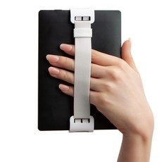 윌비 클립온 포인트 미니 (14.5 - 15cm 용) 핸드폰 이북리더기 핸드 스트랩, 크림, 1개