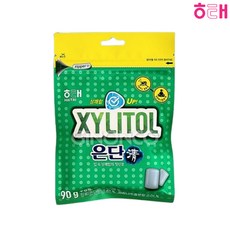 [지노앤코]해태 자일리톨 은단청 90g 껌 졸음방지 금연 입가심 탕비실 후식 은단, 1개