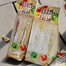 중앙패키지 삼각샌드위치 비닐-150장