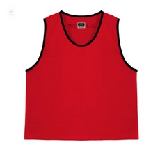 리아 트레이딩 성인용 팀조끼 빨강 러닝
