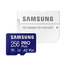 삼성전자 정품 마이크로 SD카드 PRO PLUS 256GB MB-MD256SA/KR 어댑터 공식인증 R