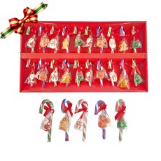 크리스마스 캔디 케인스 사탕 젤리 선물(20개입), 1세트, 560g