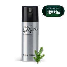 에어시스 휴대용 신발 탈취제 운동화 냄새 제거제 쿨링샷 피톤치드향, 1개, 160ml