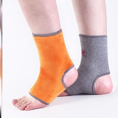 와이오에이전시 스포츠 투피스 여성 앵클 커버 암가드 운동 발목 보호대 손목 두터운 융털 보온 신기 겨울 가을 계절 여학생, L