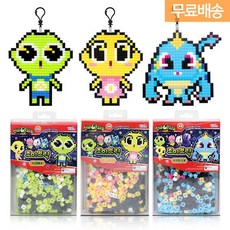 [3개 무료배송]신비아파트 조이브릭 3종 나노블럭 디폼 키링, 3종세트