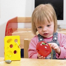 사과애벌레자석장난감