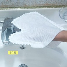 드림 부직포 청소 장갑 10p 청소포 부직포 먼지 제거 손걸레, 10개