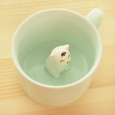 세 가지 요리 귀엽다 머 그 컵 물컵 찻잔 커피 잔 힐 링 생일 선물 여자 창의 선물 규방 물엿 아이디어 싸다 실 용적 선물 학생 당 실 용적 얼룩 고양이, 상세페이지 참조