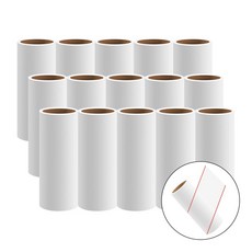 로지 사선컷팅 테이프 클리너 리필 15개