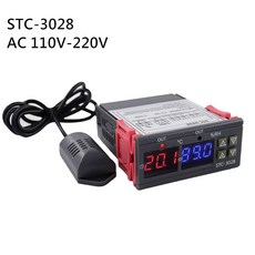 온습도계 디지털 온습도계 실내온도습도계 스마트 온도계 습도계 stc-3008 온도 온도, stc-3028 110v-220v, STC-3028 110V-220V, 1개