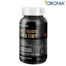 [오로니아] 류신 프리미엄 단백질 타블렛 1500mg x 90정 (3개월분), 단일속성, 없음