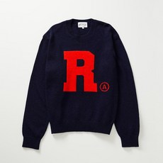 에이카 에이카화이트 29CM X THE NEW GREY KNIT_NAVY