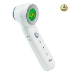 BRAUN 피부 적외선 비접촉 체온계 BNT400, 12개