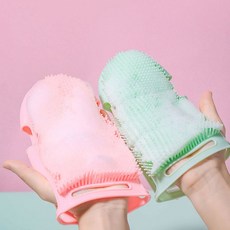 실리콘샤워타올