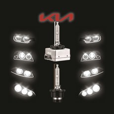 K3 HID 헤드램프 D1S 자동차 전조등 2개, HID 6000K D1S (백색)2개