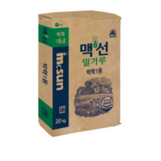 맥선 밀가루 박력1등, 20kg, 1개