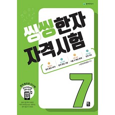 천재교육 씽씽한자 자격시험 - 7급, 단품