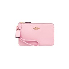 COACH 코치 더블 코너 지퍼 위슬렛 파우치 87590 IMAOM