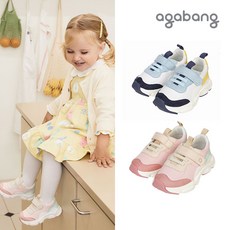 [아가방 봄]듀컬러블로킹운동화(BLUE PINK)_01Q176402