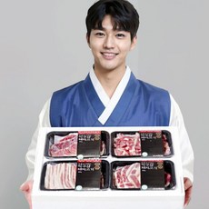 HACCP 한돈 설 추석 명절 선물 세트 5종 돼지고기 삼겹살 목살, 한돈 선물세트 1호, 1개