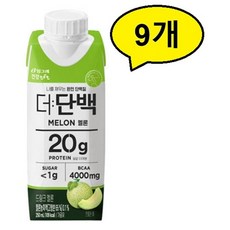 더단백 멜론, 250ml, 9개