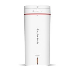 100V 240V 전기 주전자 350ml 휴대용 가열 병 자동 스테인레스 스틸 열 냄비 끓는 물, WHITE, AU