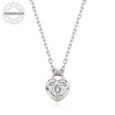 하트다이아목걸이