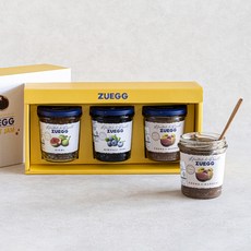 주에그 잼 2호 선물세트 (무화과잼 & 밤잼 & 블루베리잼), 1개