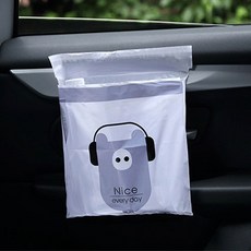 아모리 차량용 자동차 부착식 쓰레기 봉투 60P