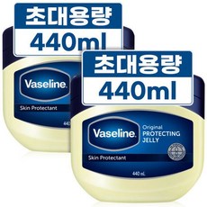 퓨어젤리 대용량 440ml 2개 바디로션 립밤 핸드크림 바세린
