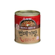 삼포 번데기탕 280g x1캔 / 술안주 고단백질 영양 긴식 통조림 캔 탕, 1개