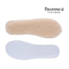 B2층 와이컨셉 베어파우(BEAR PAW) 양털 플랫 인솔 깔창 FLAT INSOLE INS003JD (평촌점), 250, 1개