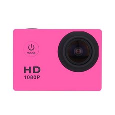 액션캠 풀 HD 1080P 방수 수중 스포츠 카메라 2.0 인치 액션 500 메가 외출 헬멧 비디오 녹화 DV 자동차 프로, 6) Pink