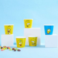 CGV 씨네샵 심슨 미니글라스세트, 심슨패밀리, 1개