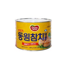 동원 참치 살코기 캔 덕용 1.880g 대용량 업소용, 1개, 1880g