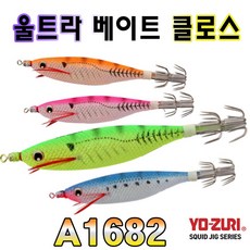 노마진낚시/요즈리 울트라 베이트 클로스/A1682/쭈꾸미-갑오징어 에기, A1682(LP), 1개