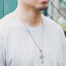 크롬하츠십자가목걸이