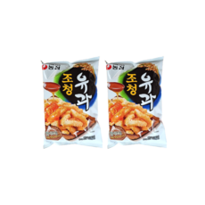 농심 조청유과, 96g, 2개