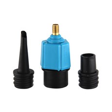 샤오미공기주입기에어주입 에어 펌프 밸브 어댑터 노즐 고무 보트 타이어 압축기 변환기 주입, 0 Black Blue, 01 Black Blue